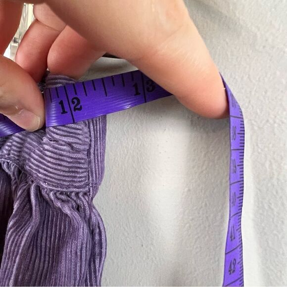 Hanna Andersson purple corduroy bow tie front a like mini skirt size 150 - Picture 3 of 8